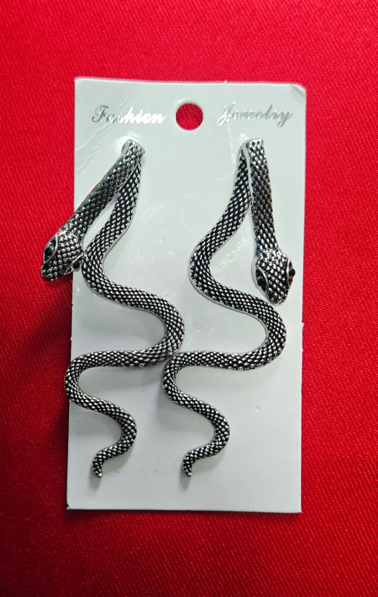 Snake Dangling Ear studs Ear ring gothic