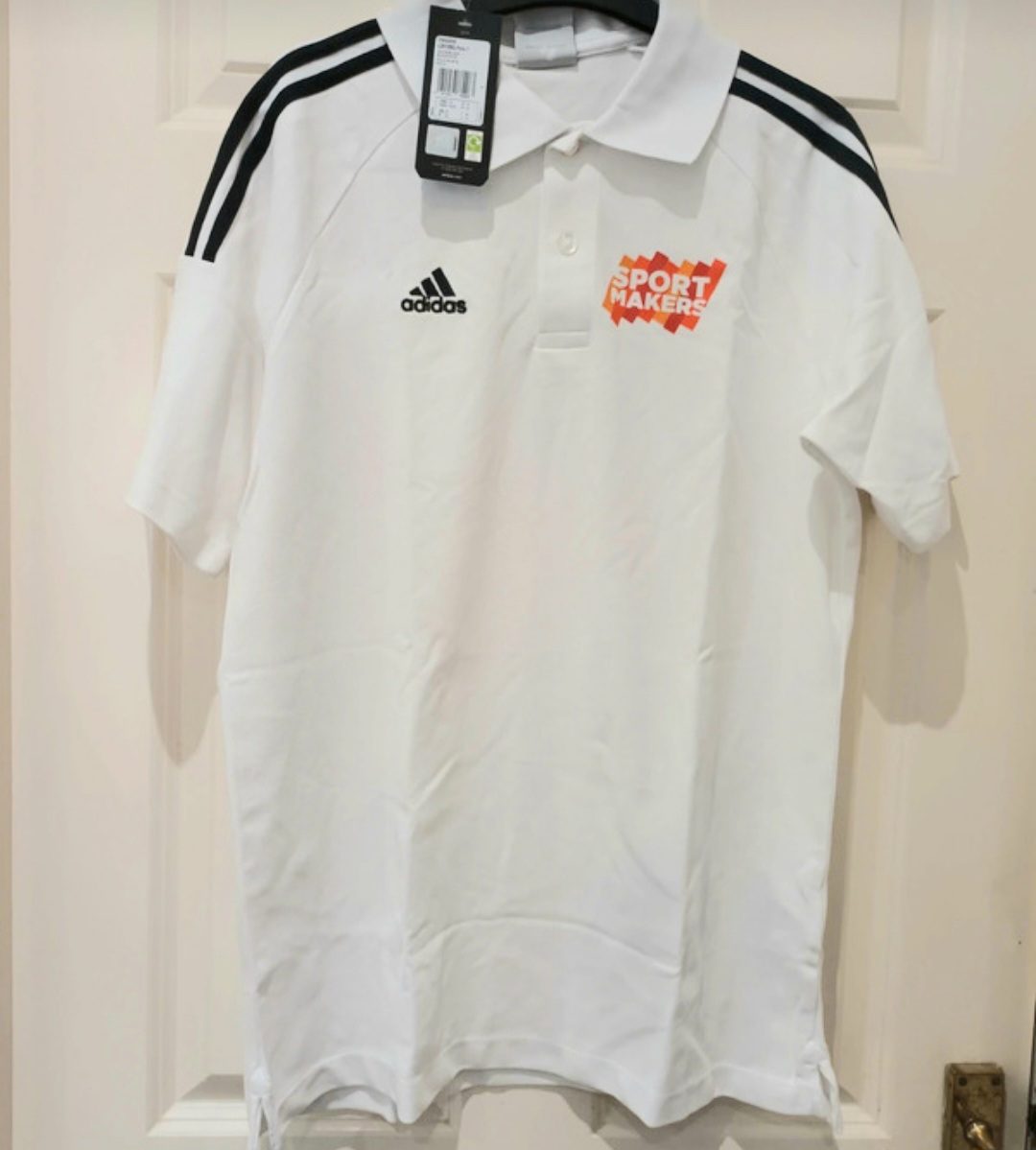 Mens Adidas Polo Shirt Medium