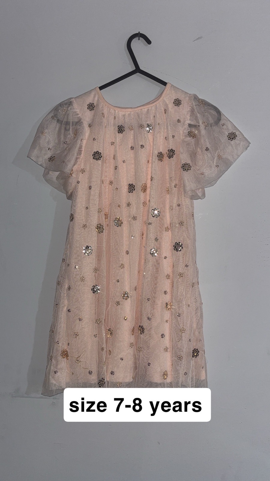 Girls party dress 7-8 years