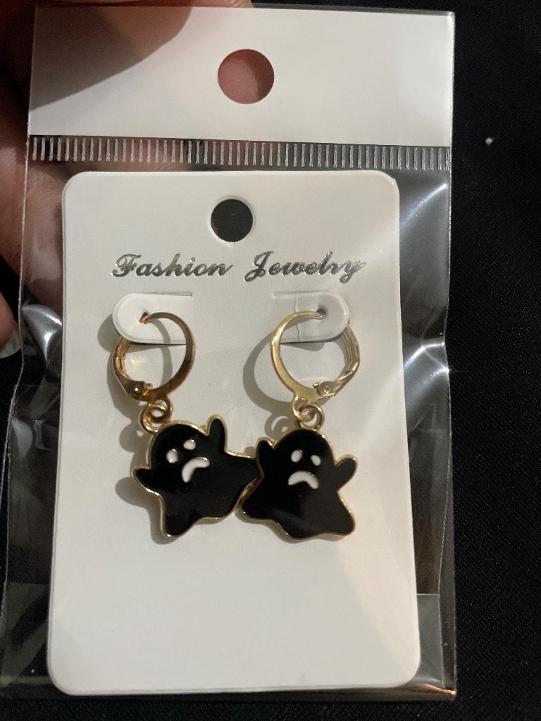 Halloween ghost earrings