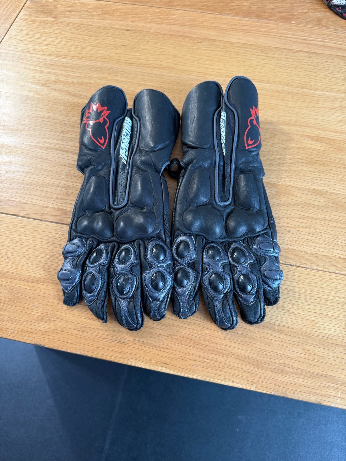 Joe Rocket GPX leather motorcycle gloves