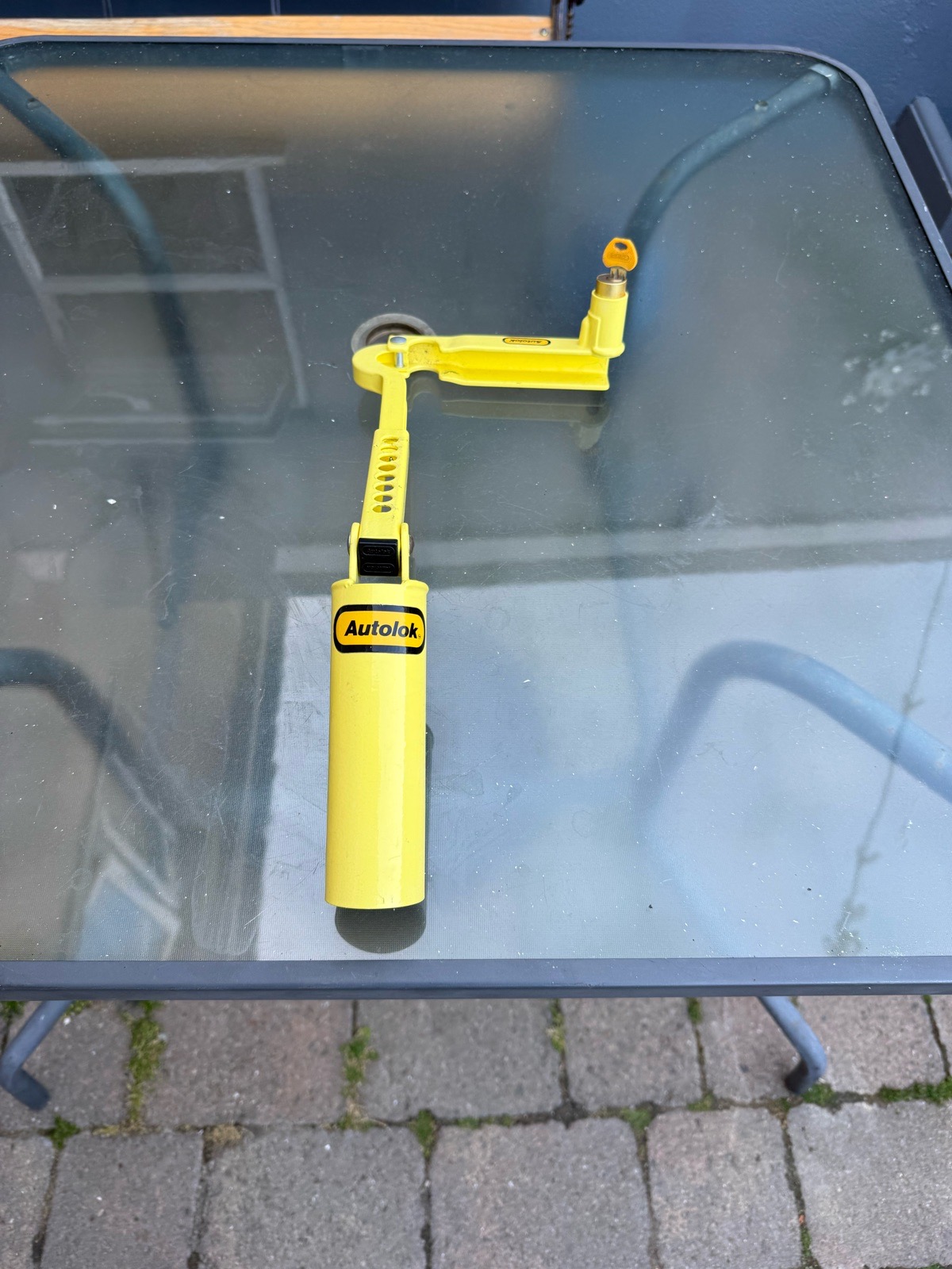 AUTOLOK Handbrake & Gearstick Lock  Small Size 1 KEY