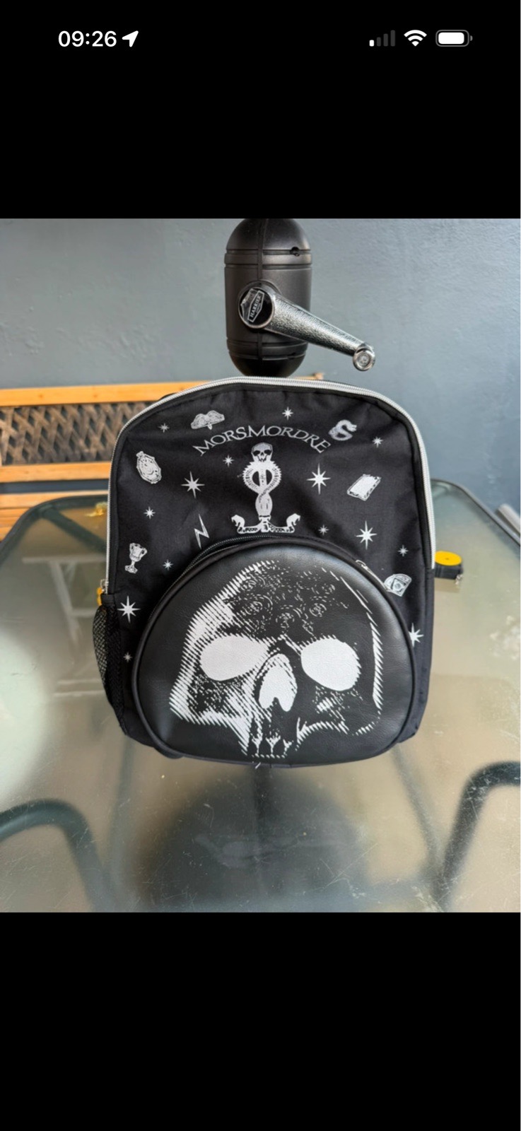 Warner Bros Harry Potter Dark Arts Backpack bag - Morsmorde
