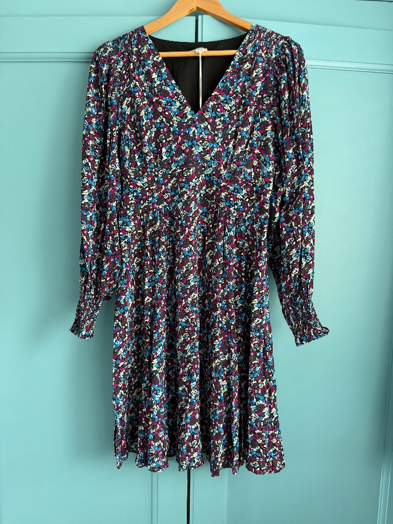Jigsaw Women's Floral Ditsy Dress Size 10