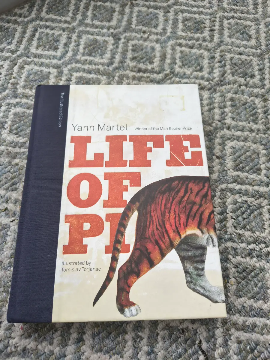 The Life of PI hardback illustrated book
