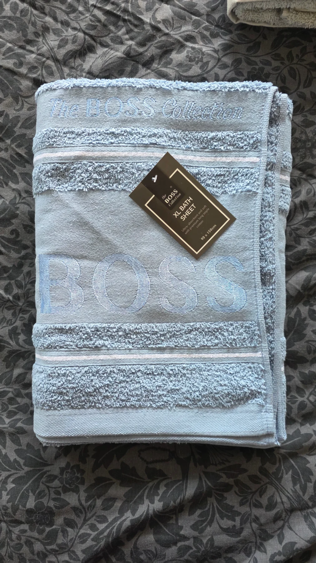 Blue XL Bath Sheet