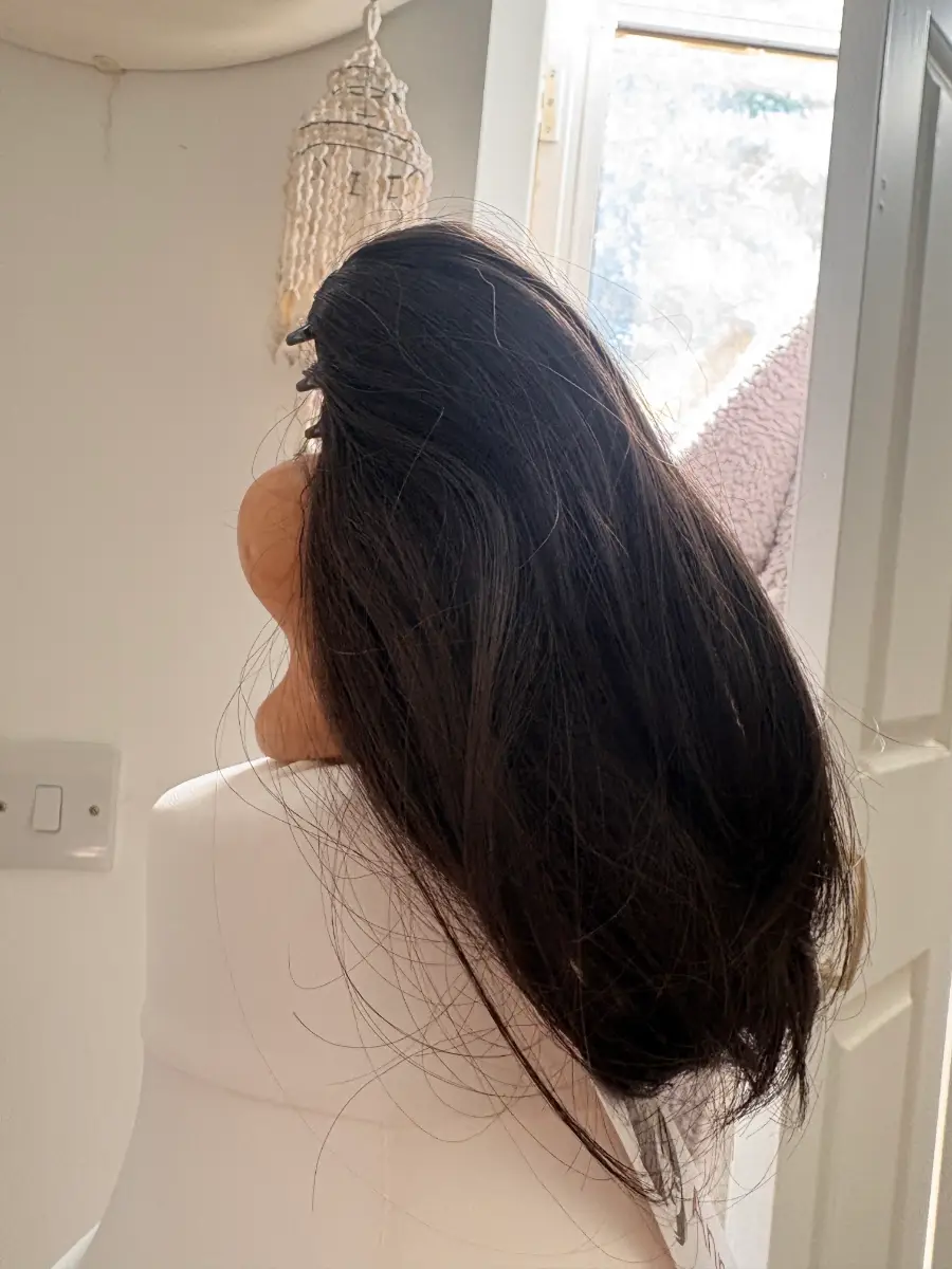 Annabelle's Wigs Dark Brown Claw Clip Ponytail Hairpiece BNWT