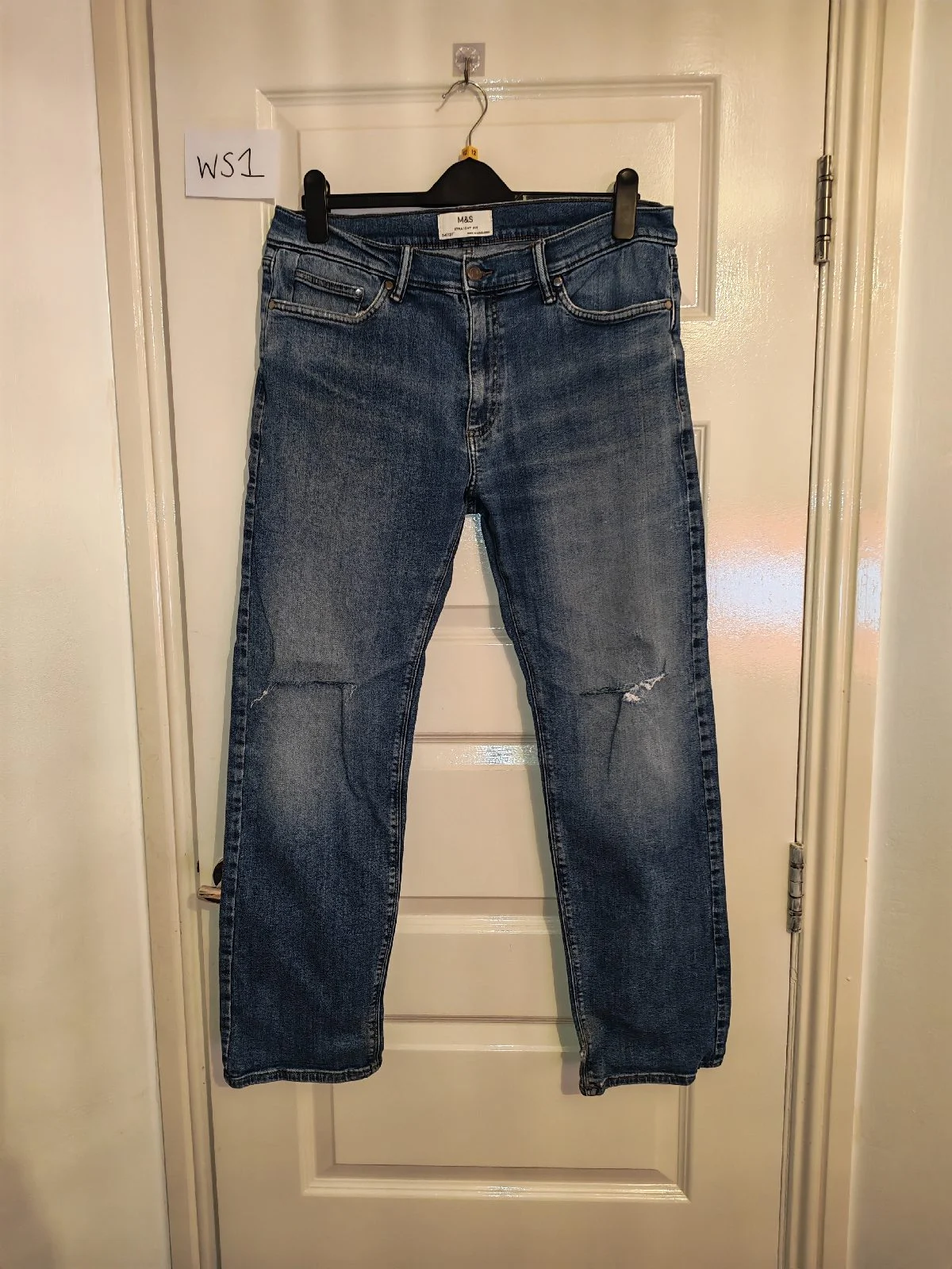 Marks and Spencer men's w34 leg 31 straight leg jeans
