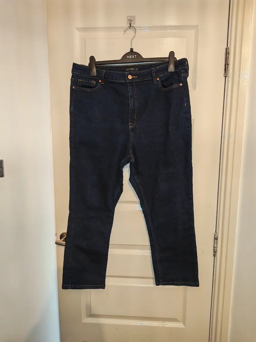 F&F woman's size UK 18S dark blue jeans denims