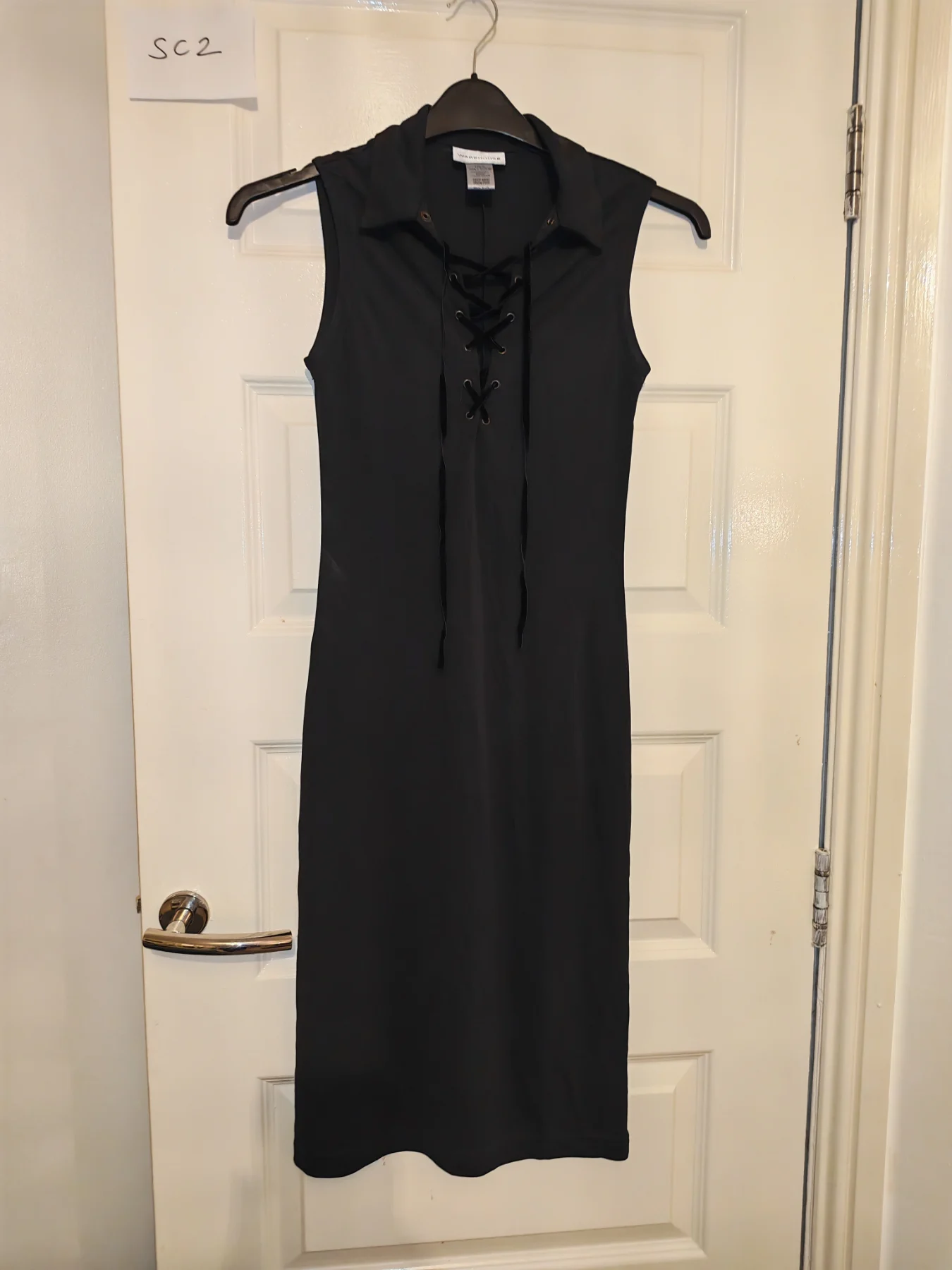 Warehouse woman's little black dress size 8
