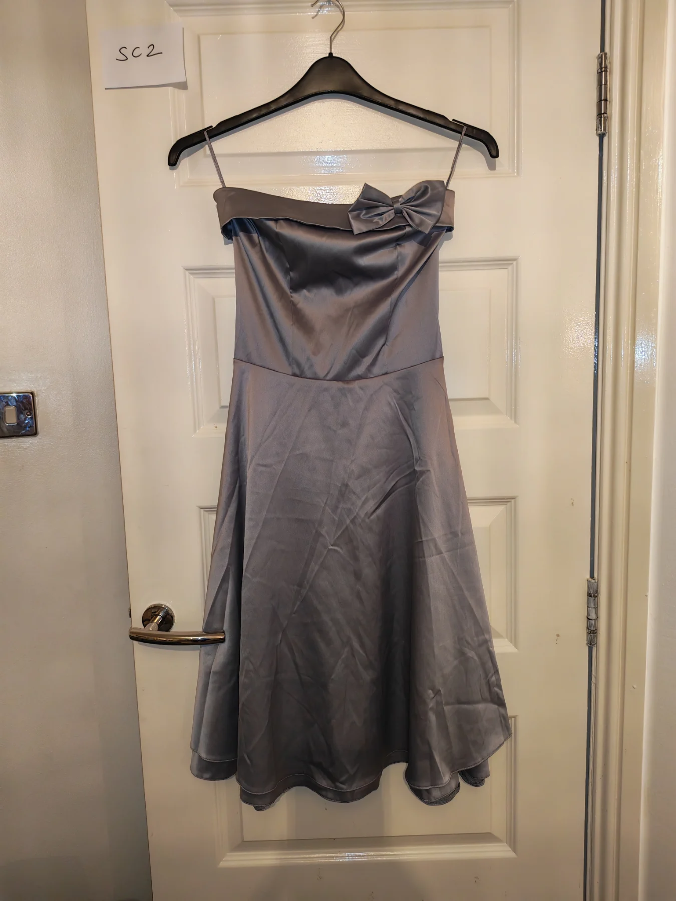 Topshop woman's size 8 evening dress strapless new with tags