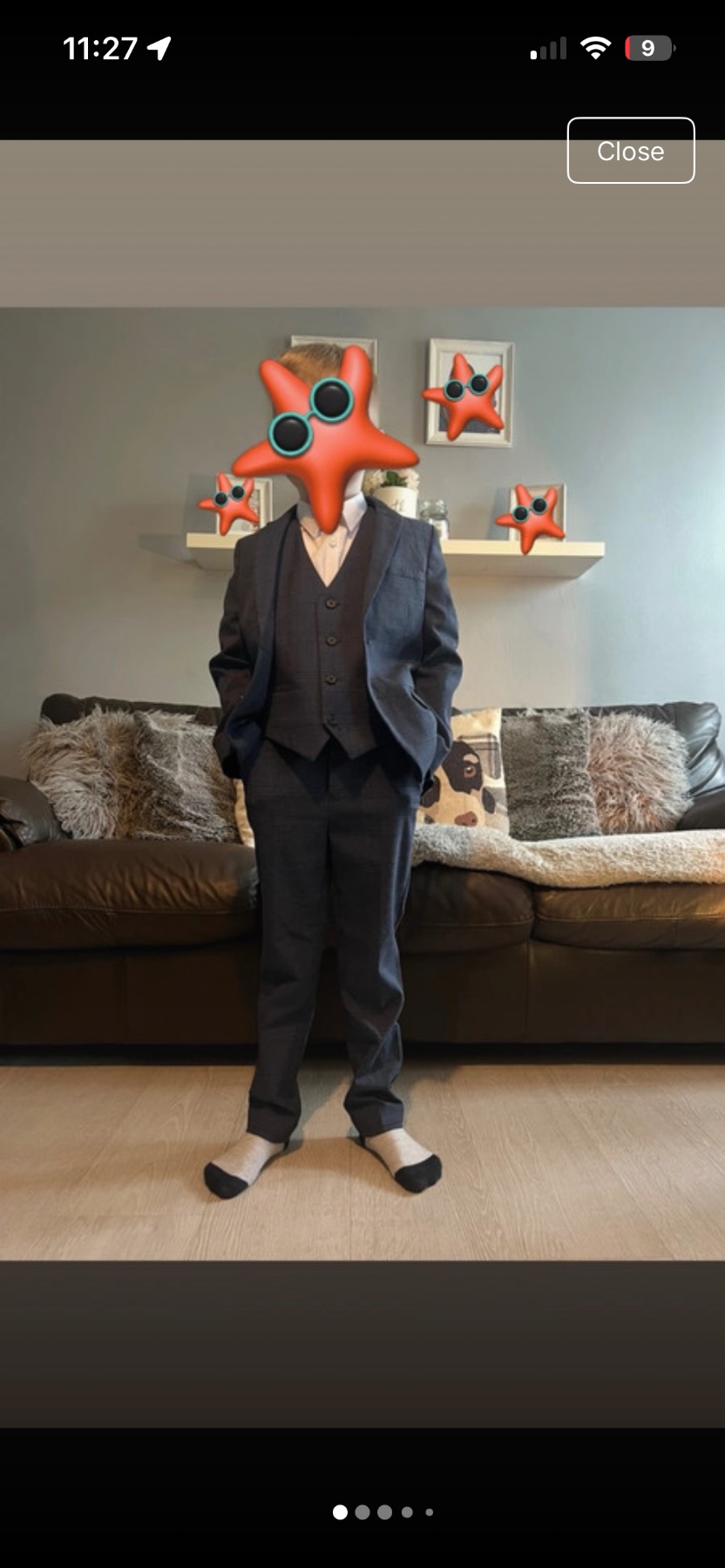 Marks and Spencer's boys suit
