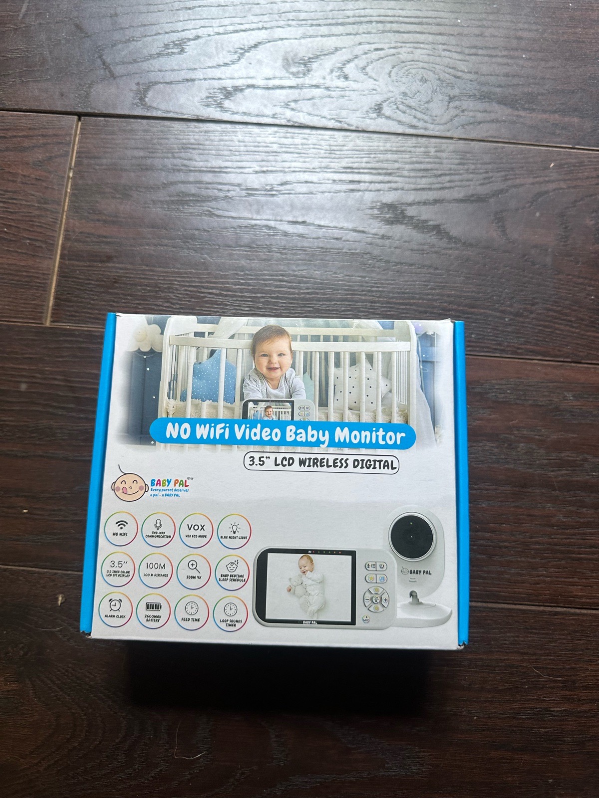 Baby Pal Baby Monitor with Camera | No WiFi | Plug & Play
