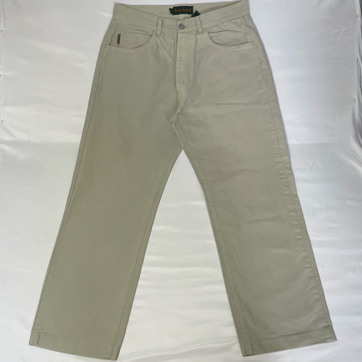 Timberland Men’s Light Sage Green/ Beige Jeans W34 Excellent Condition.