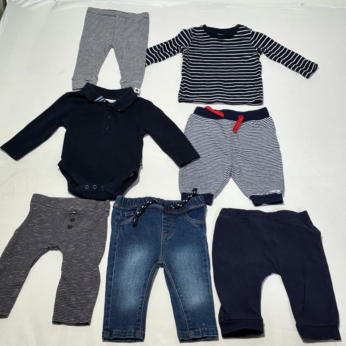 Boys legging trousers top bundle 3-6 months