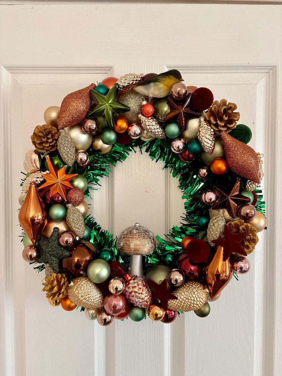Beautiful handmade autumnal wreath