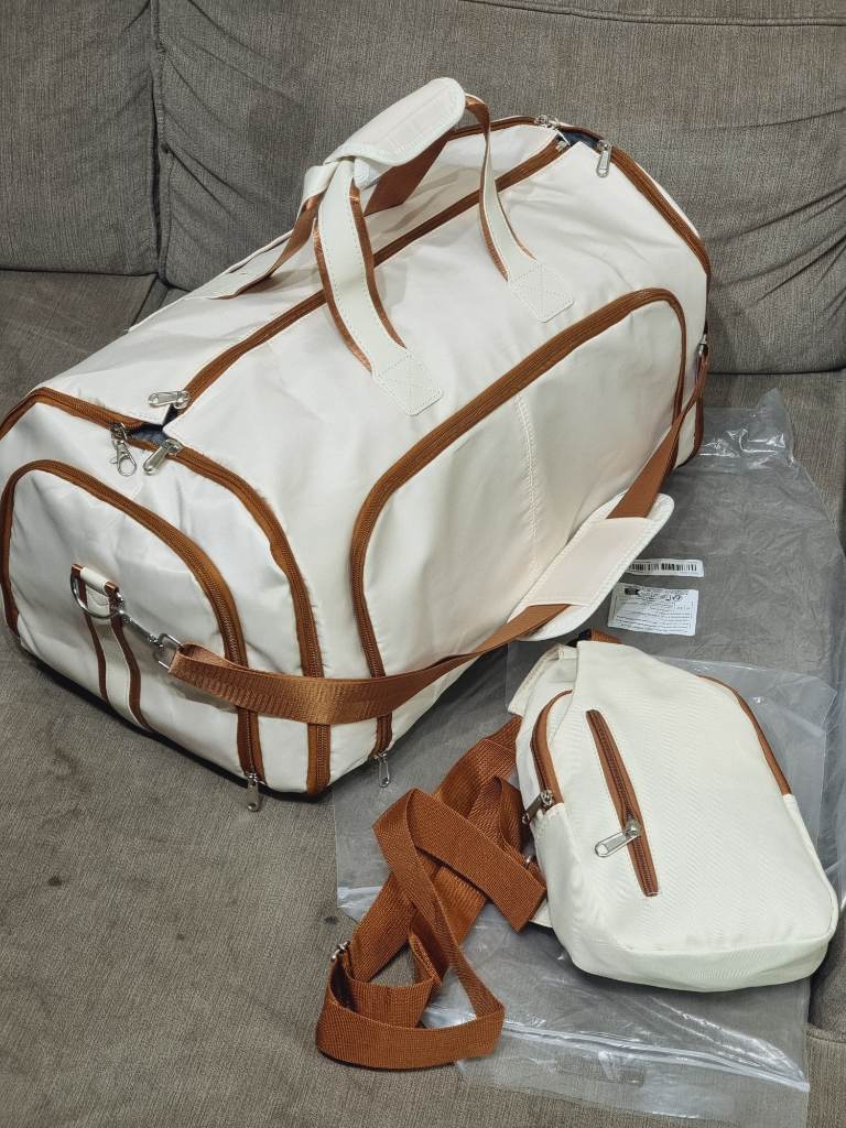 Large Capacity Multifunctional Travel Suit Convertible Backpack + Shoulder Bag