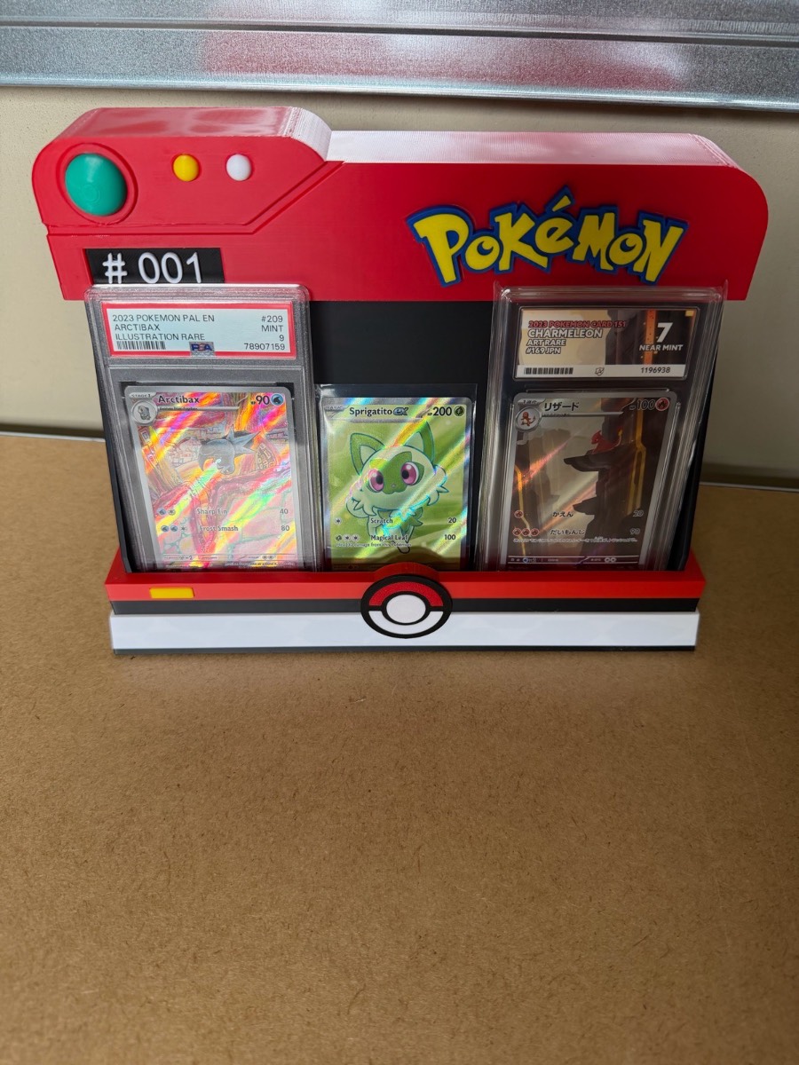 Pokédex card holder