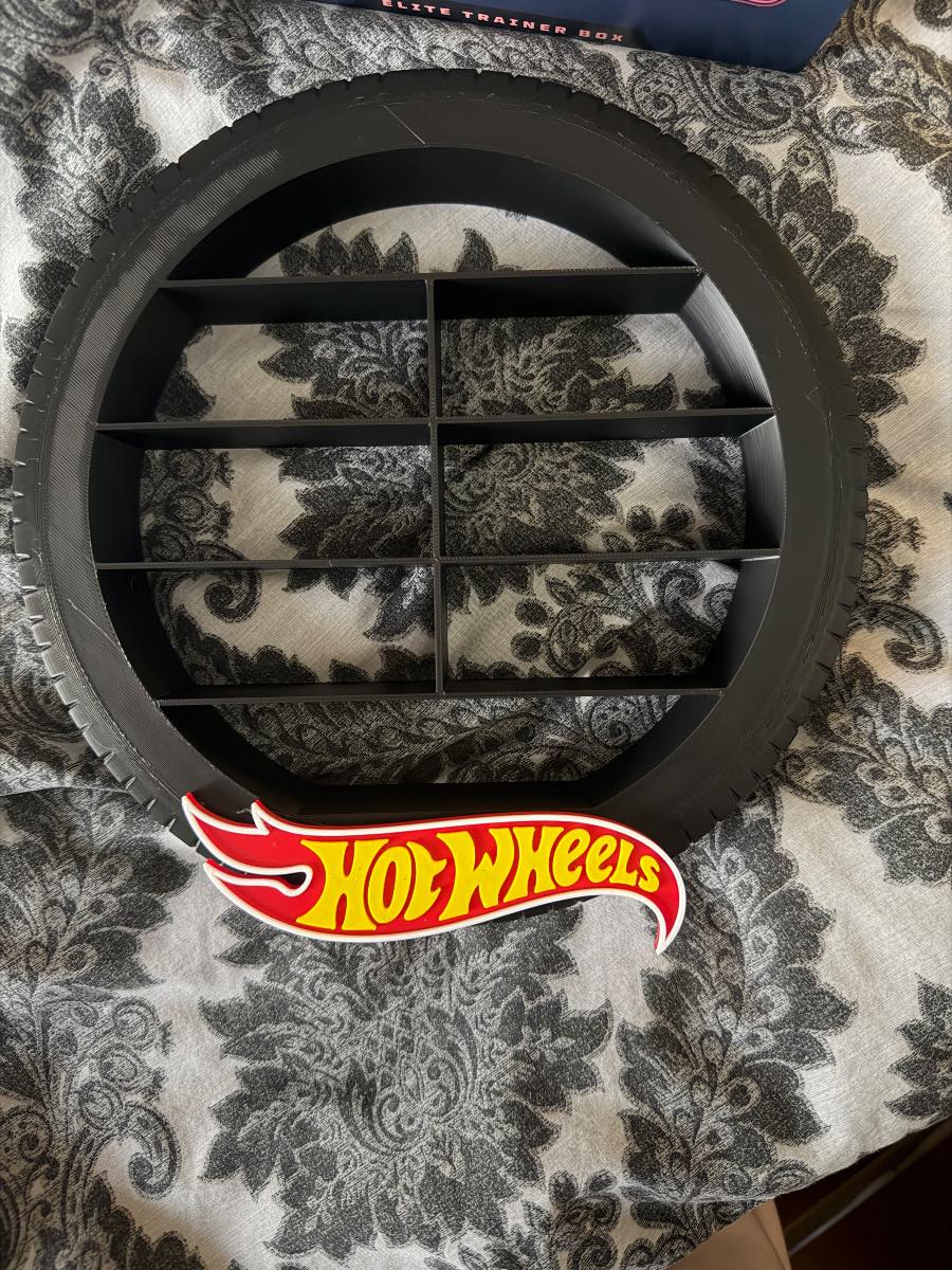 Hot wheels tyre shelf