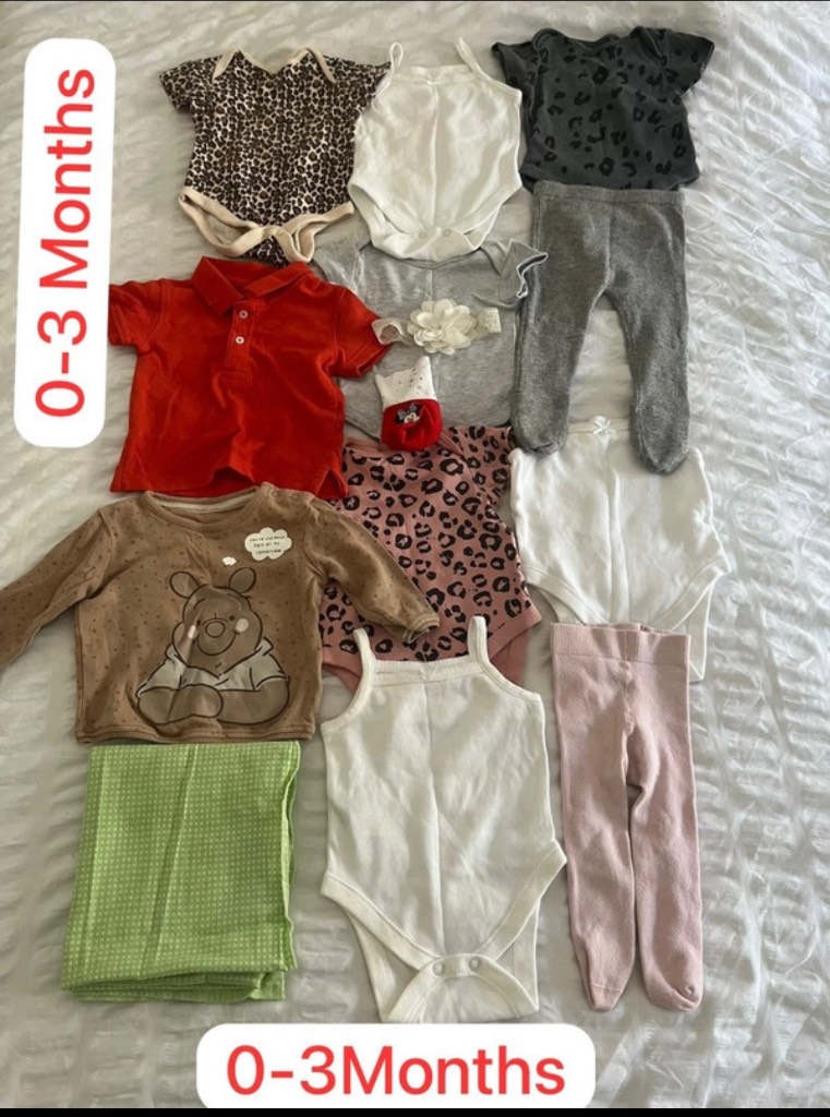 Baby girl 0-3 bundle