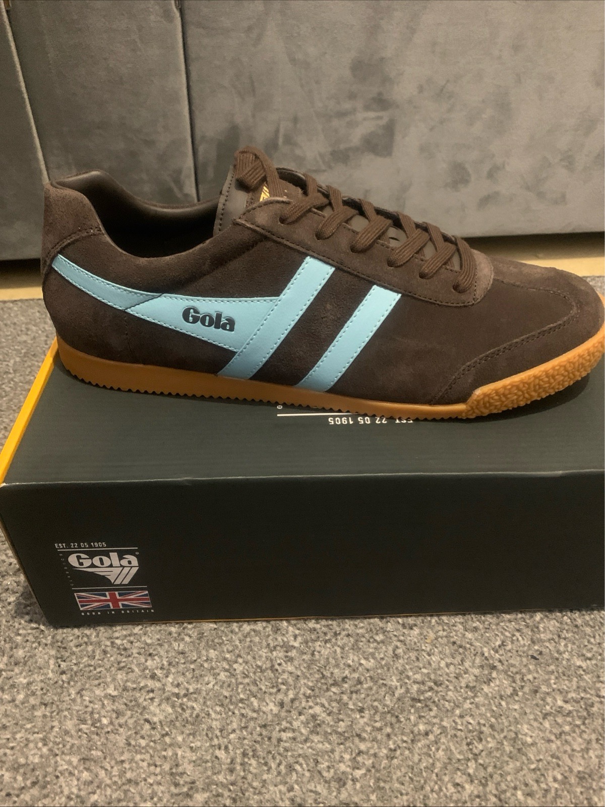 Gola Harrier Suede- Mens- size 10