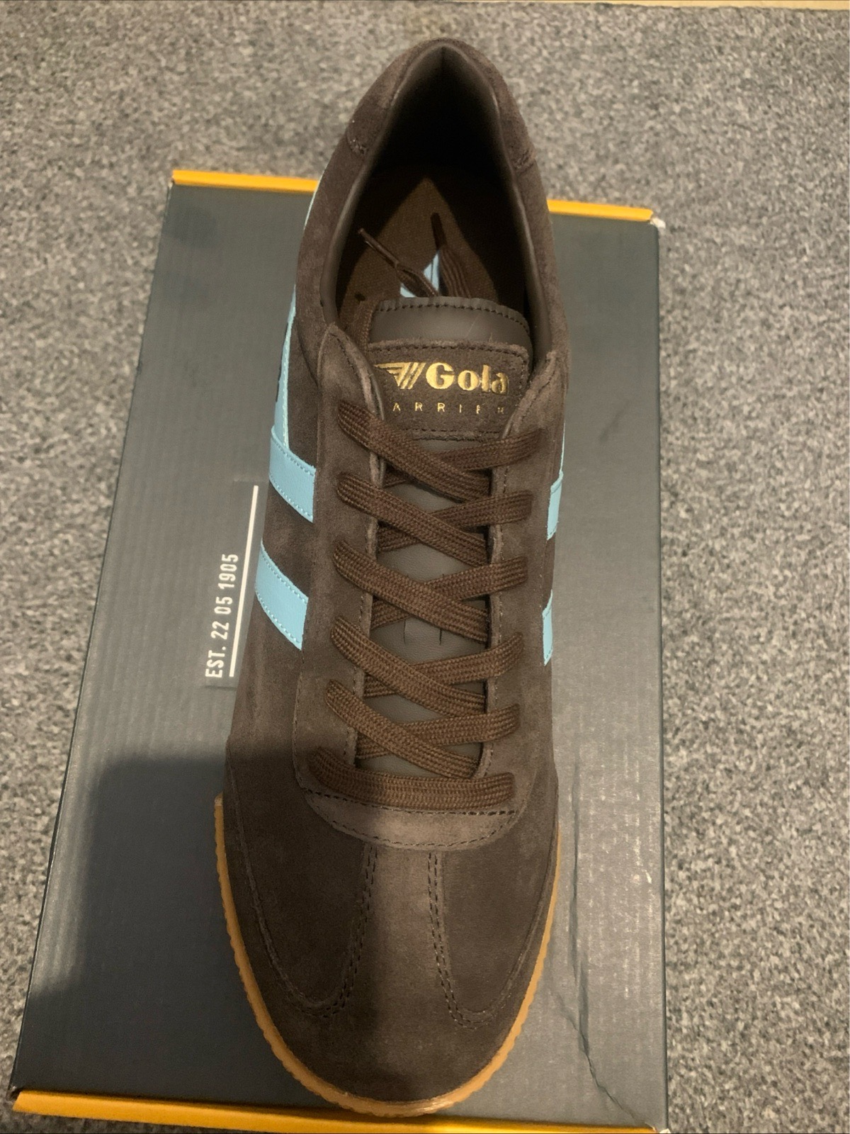 Gola Harrier Trainers- Mens- size 11- Suede- Brand new. Never worn.