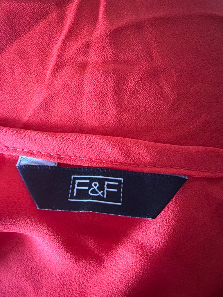 F&F Red Cami Top – Size 10