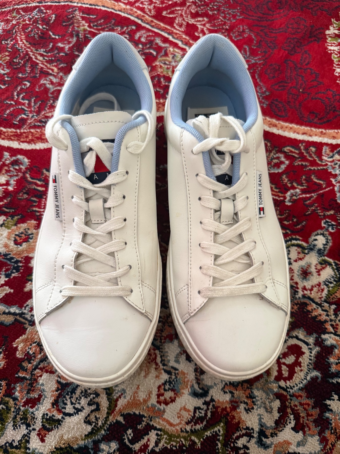 Tommy Jeans – White/Blue – Size UK 6.5