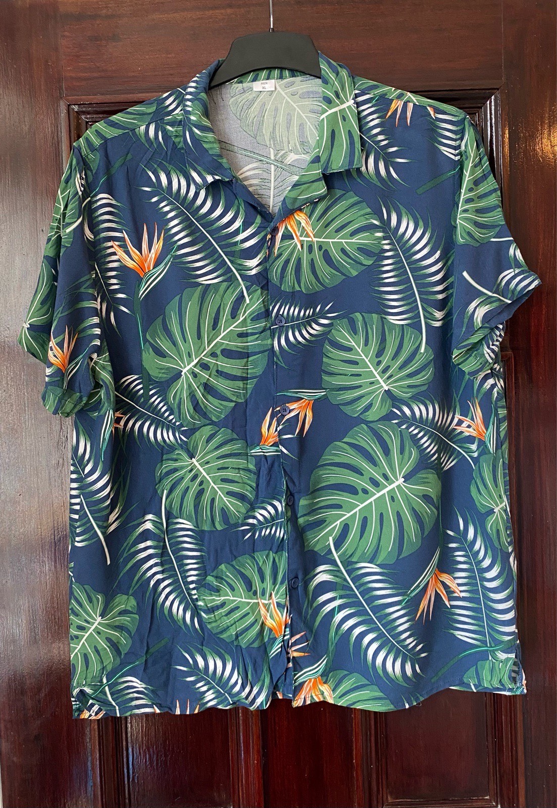 Mens Floral Hawaiian Shirt | Excellent Condition | Size XL