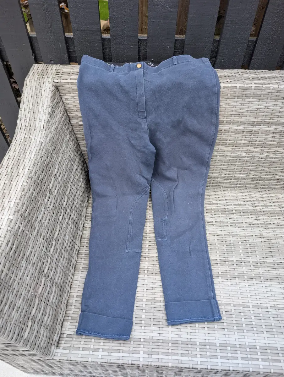 Ladies navy jodphurs