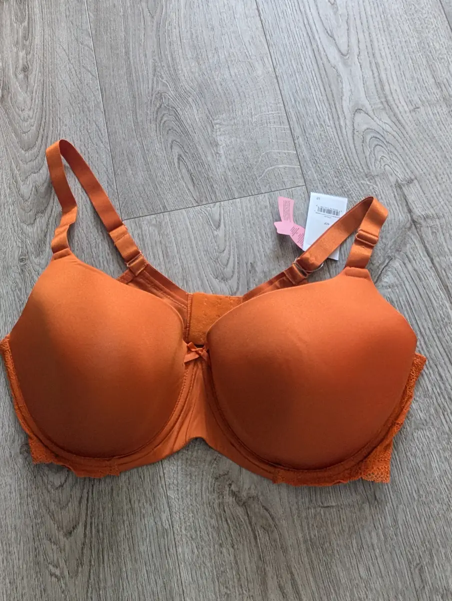George orange bra