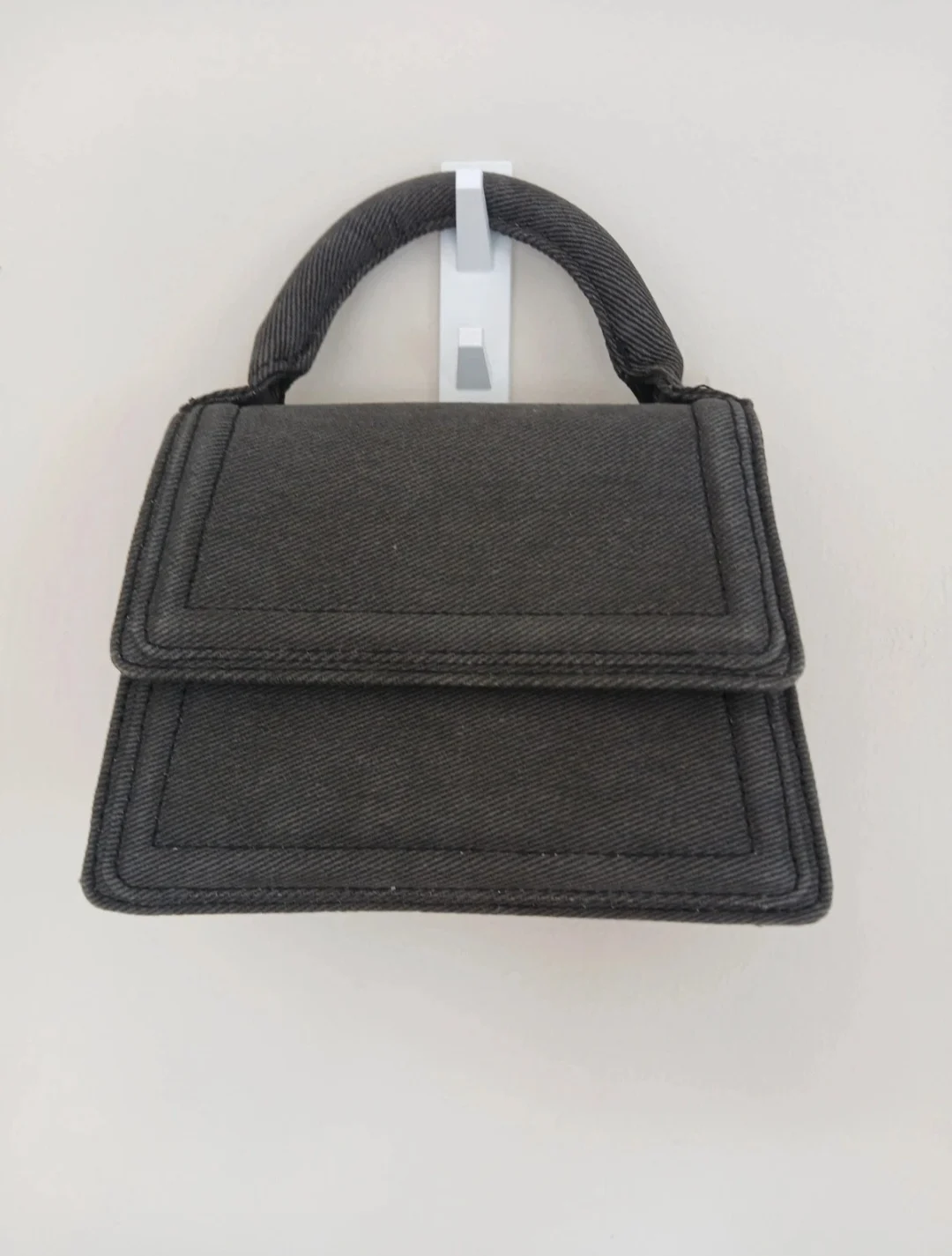Zara Grey Mini Handle Chain Strap Crossbody bag | Grey | Excellent condition