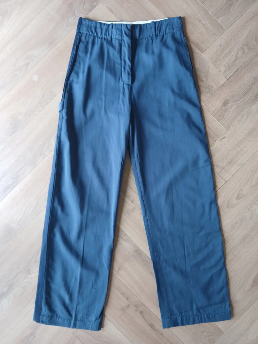 Zara Blue Straight Leg Trousers | UK 8 (S)