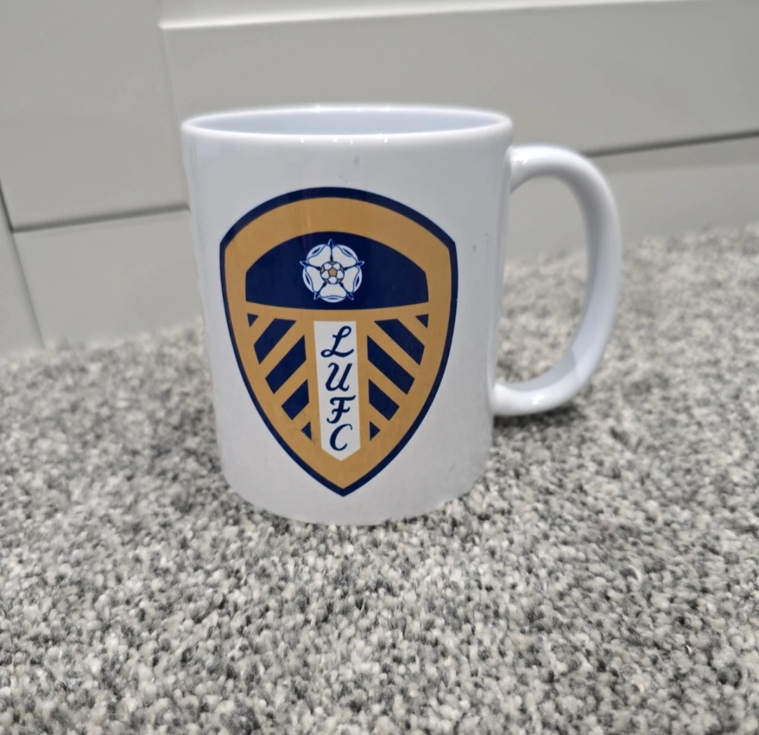 Leeds united champions mug