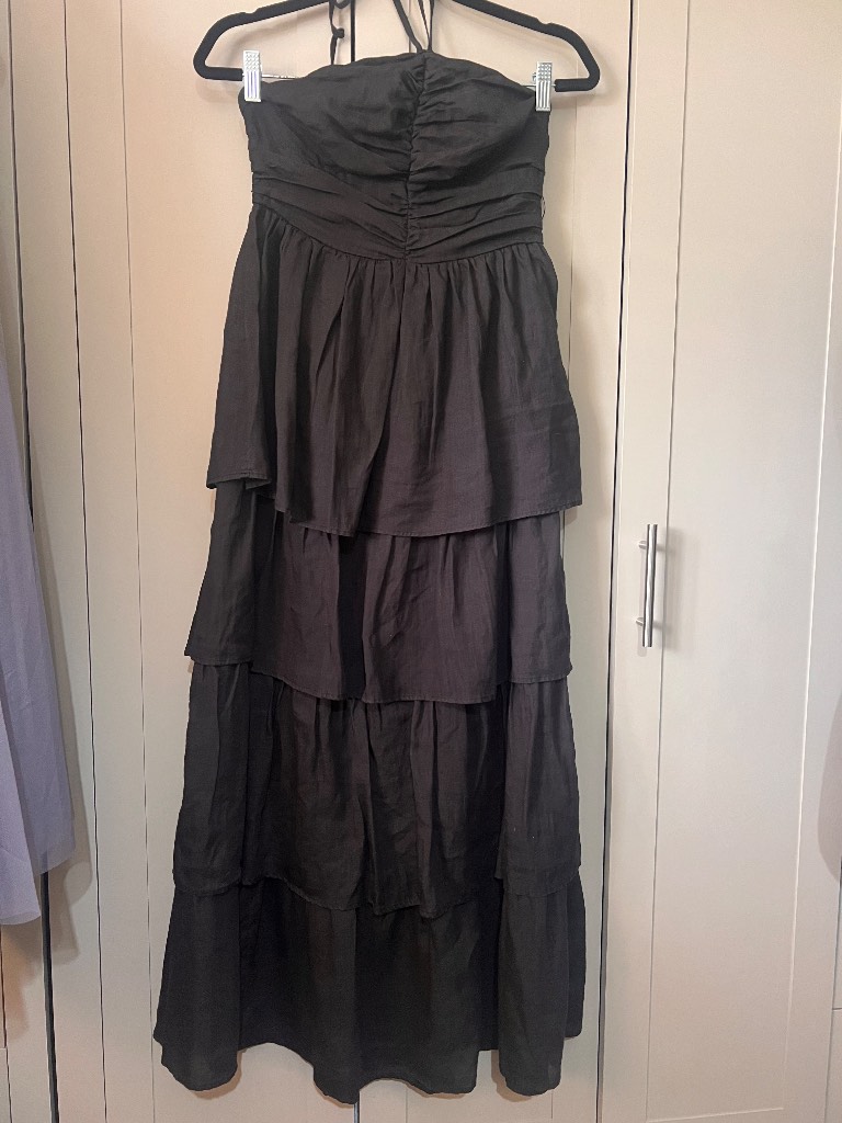 Boden tiered maxi dress size 10