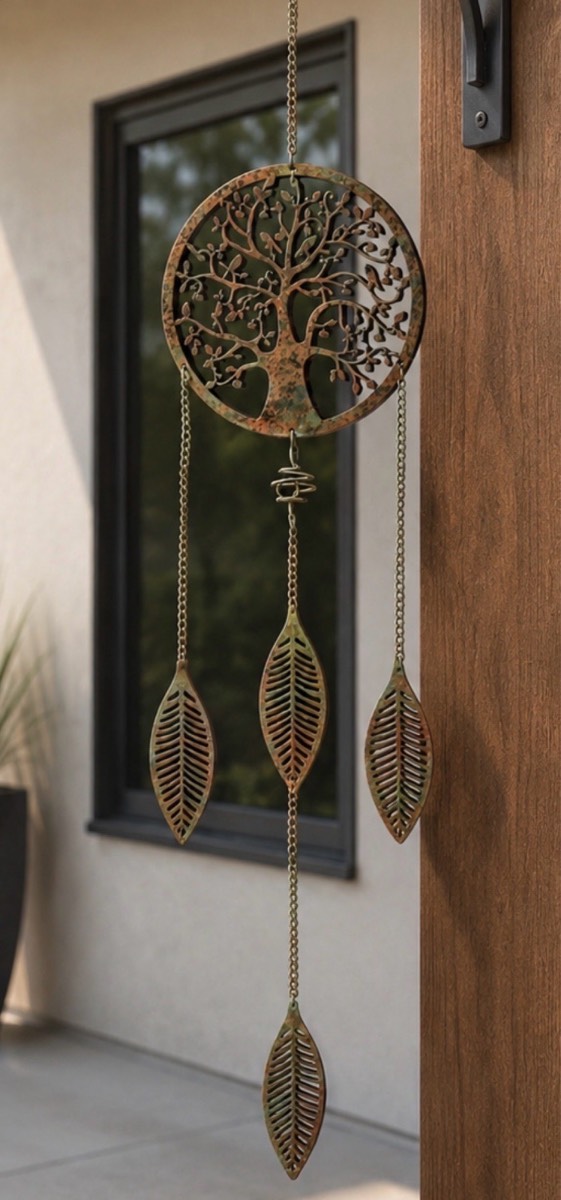 Hanging metal tree of life Dreamcatcher
