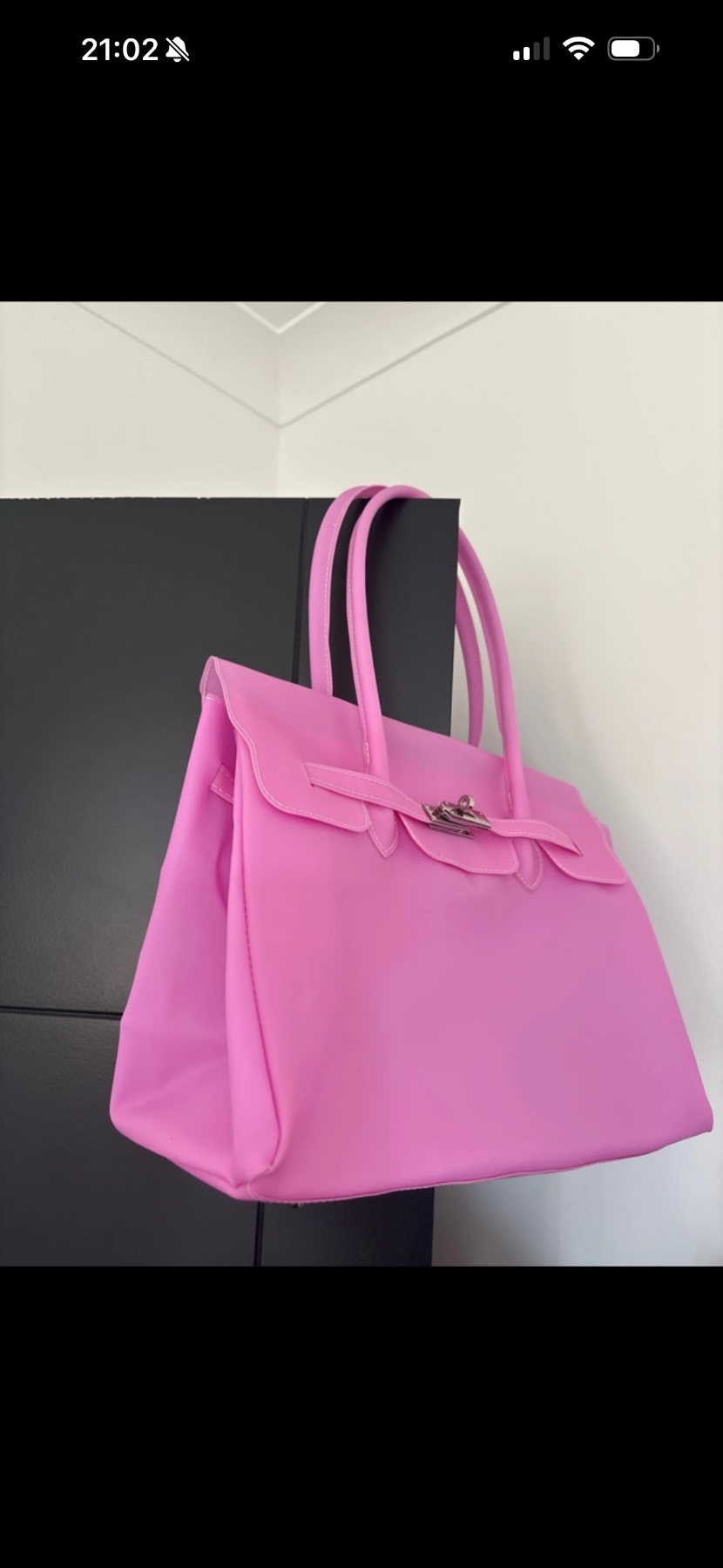 Pink jelly bag