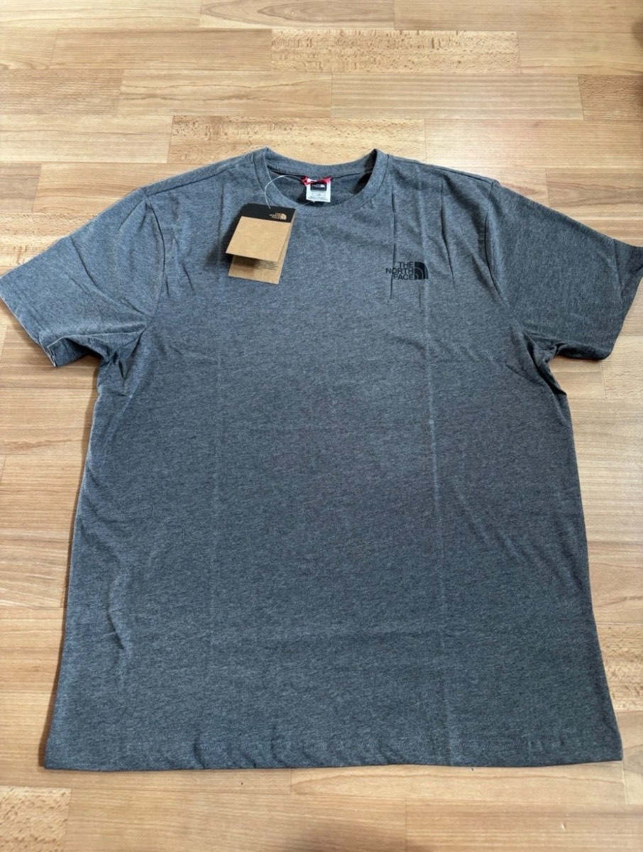 Grey The North Face T-Shirt.