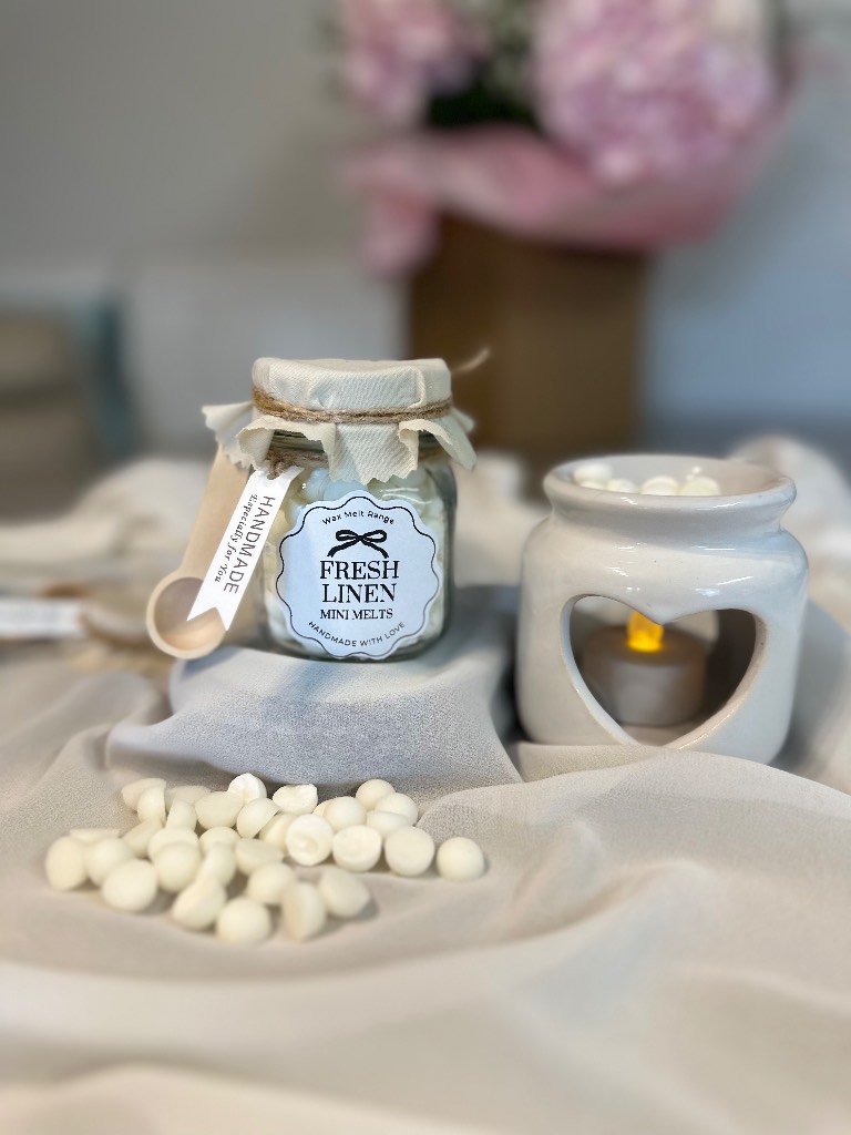 Fresh Linen Scented Soy Wax Scoopies
