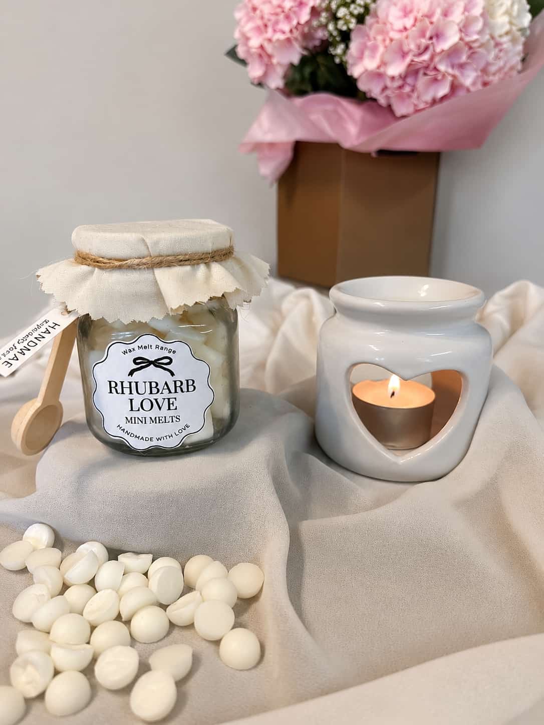 Rhubarb Scented Scoopie Soy Wax Melts