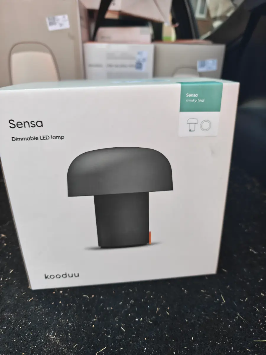 Kooduu sensa teal blue colour dimmable lamp new
