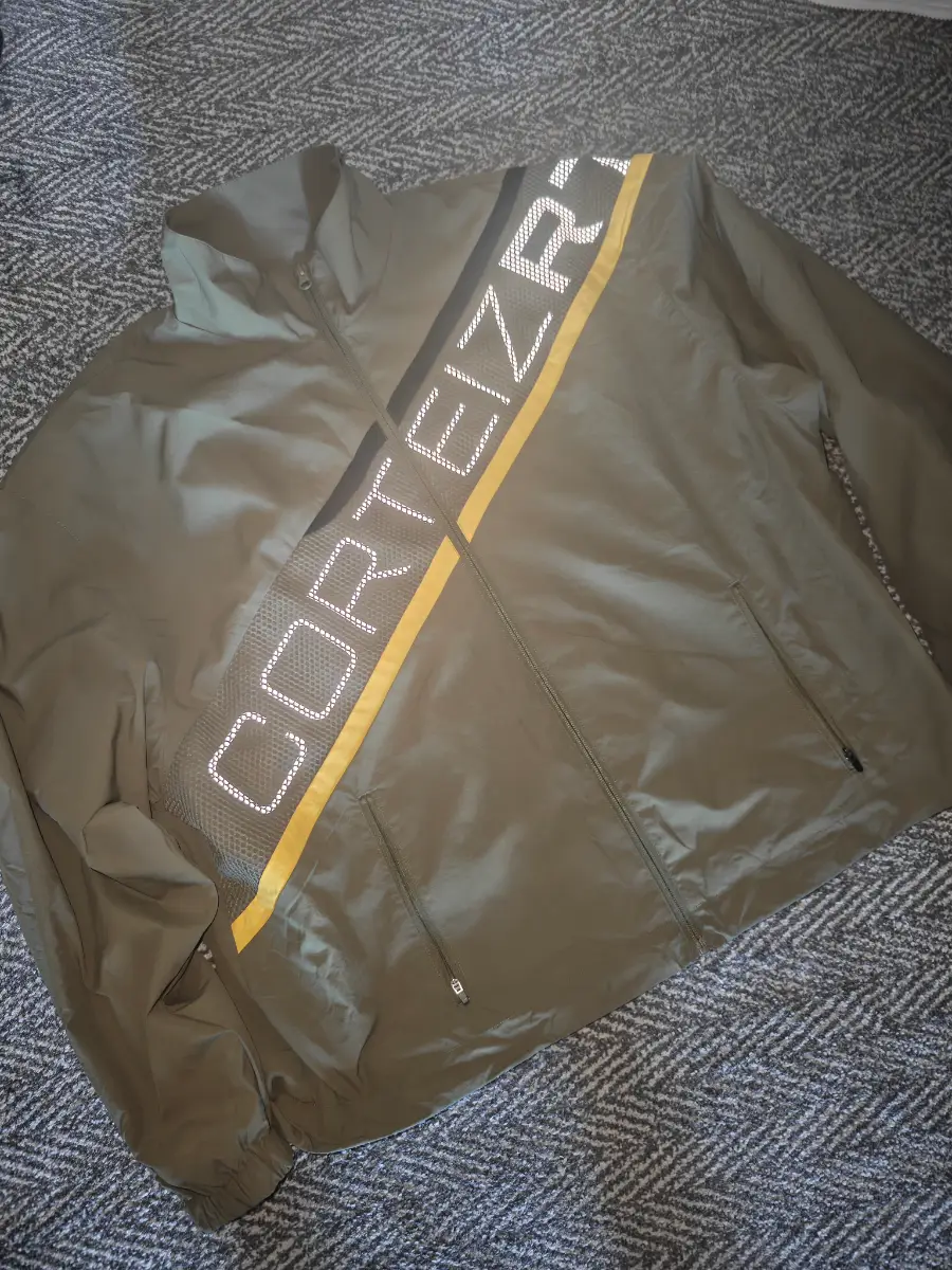 Corteiz khaki techinal windbreaker jacket large