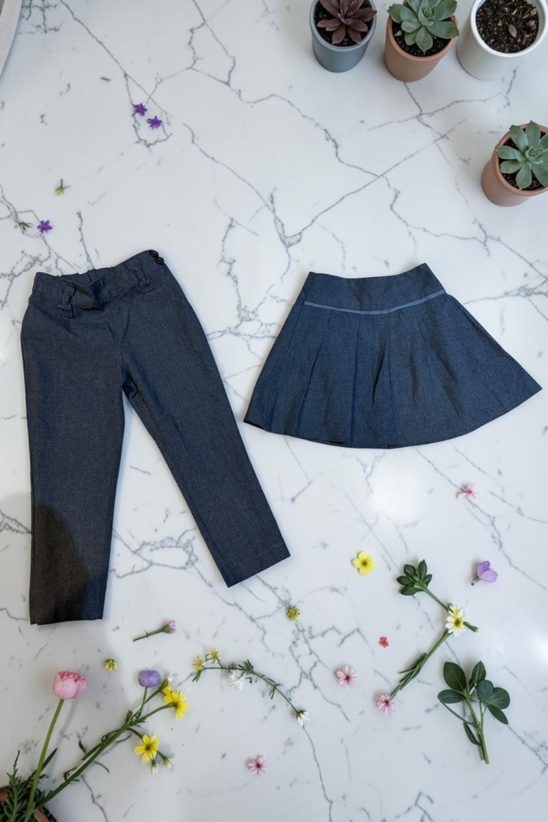 TU School Uniform Grey Trousers Skirt