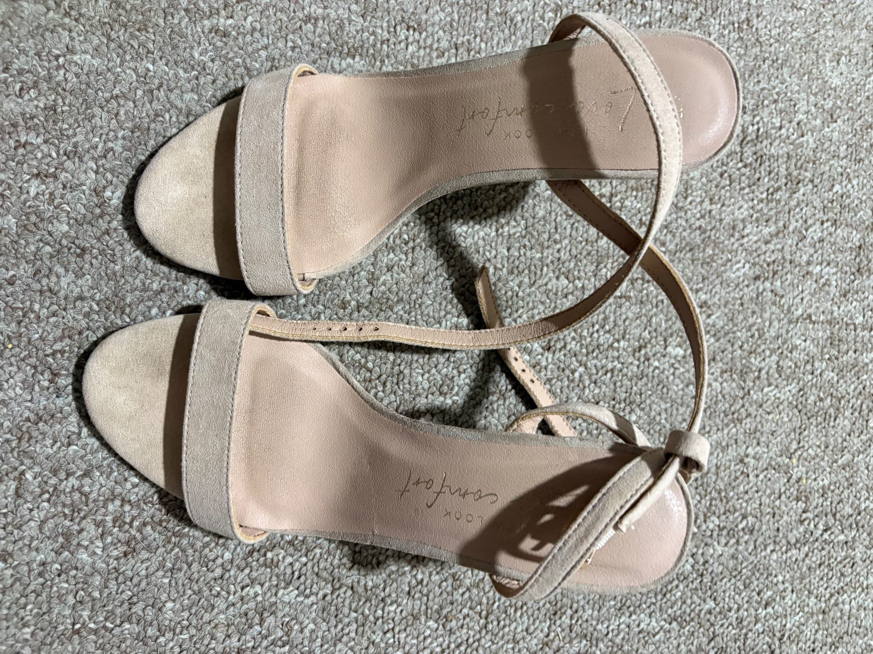 Pink heels