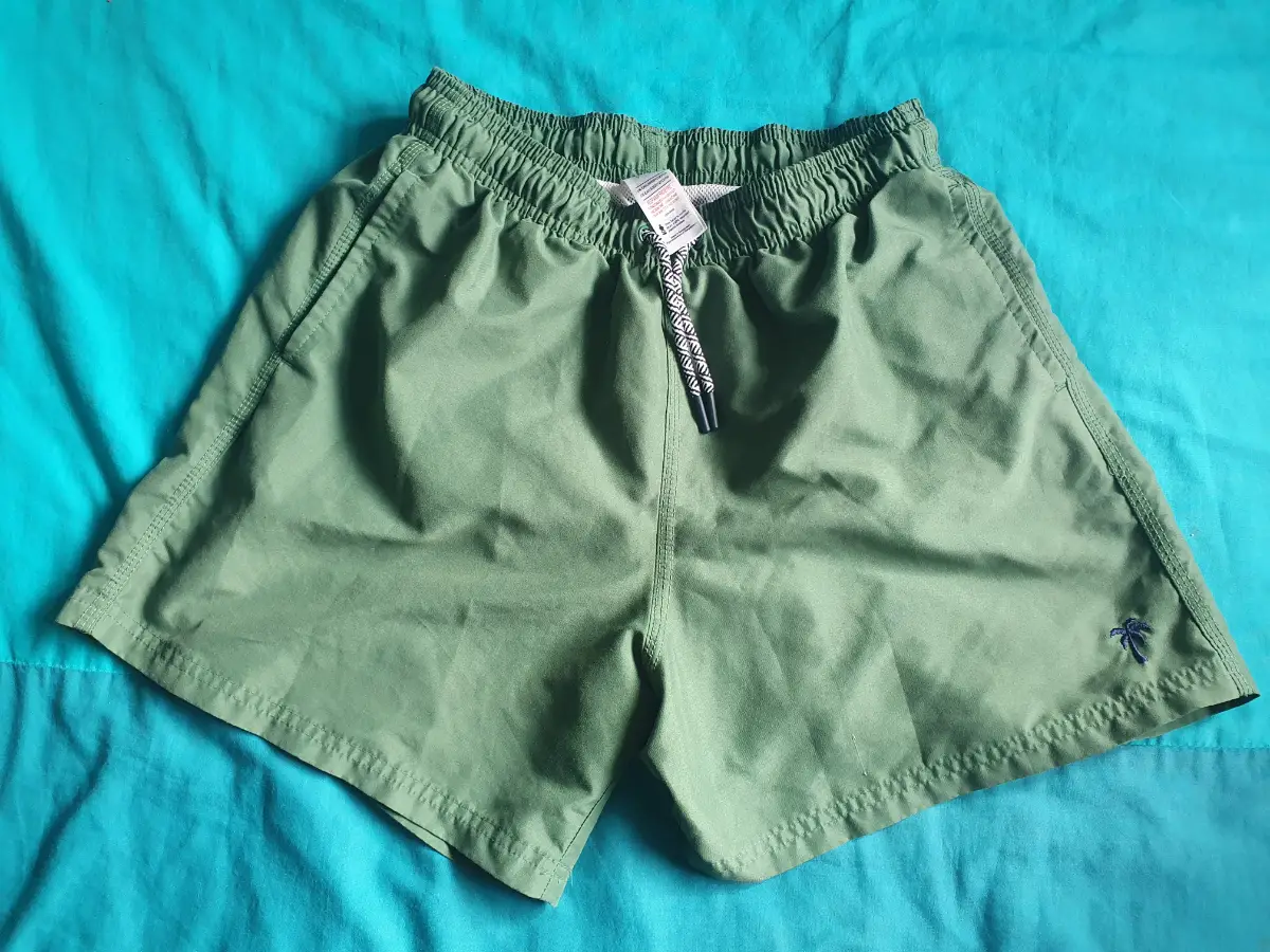F&F Green swim shorts
