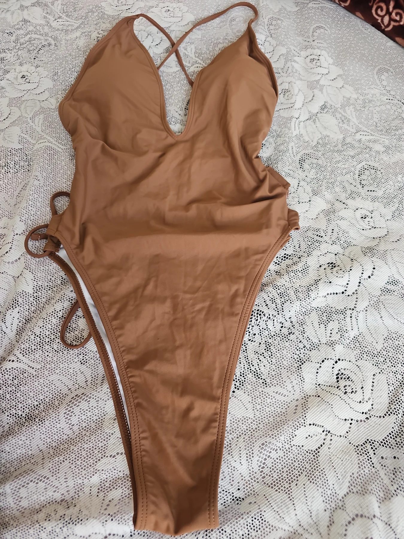 Ladies swim suit size Xl new with out tag braun cloure