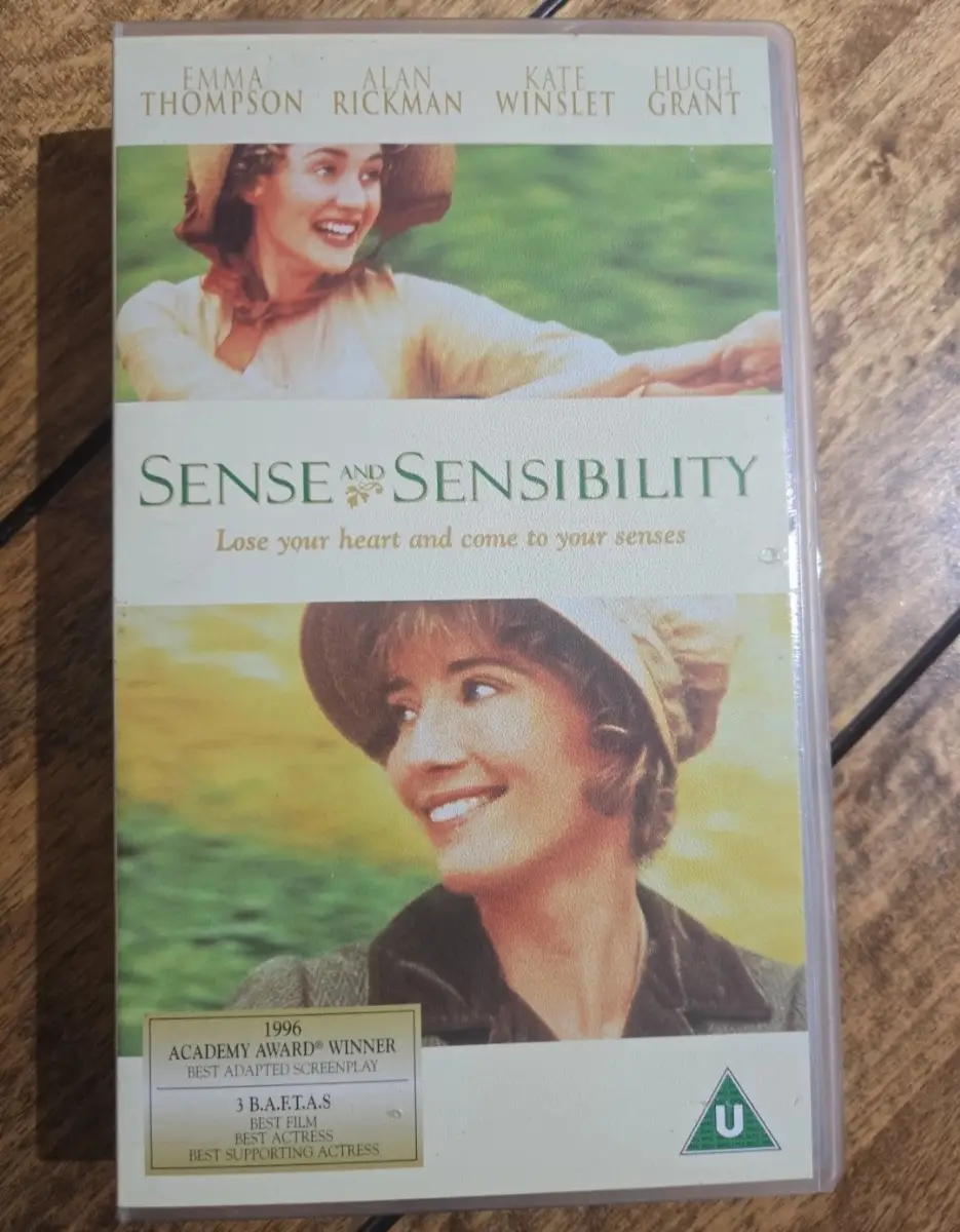 Sense And Sensibility VHS | Emma Thompson Kate Winslet | Period Drama | Untested VGC