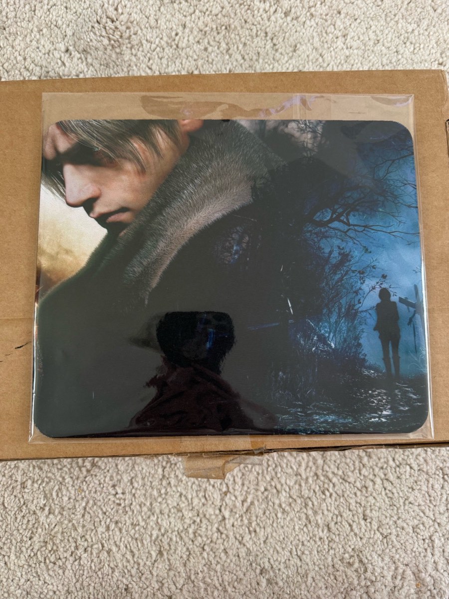 Resident Evil 4 Remake Leon Kennedy Mousepad
