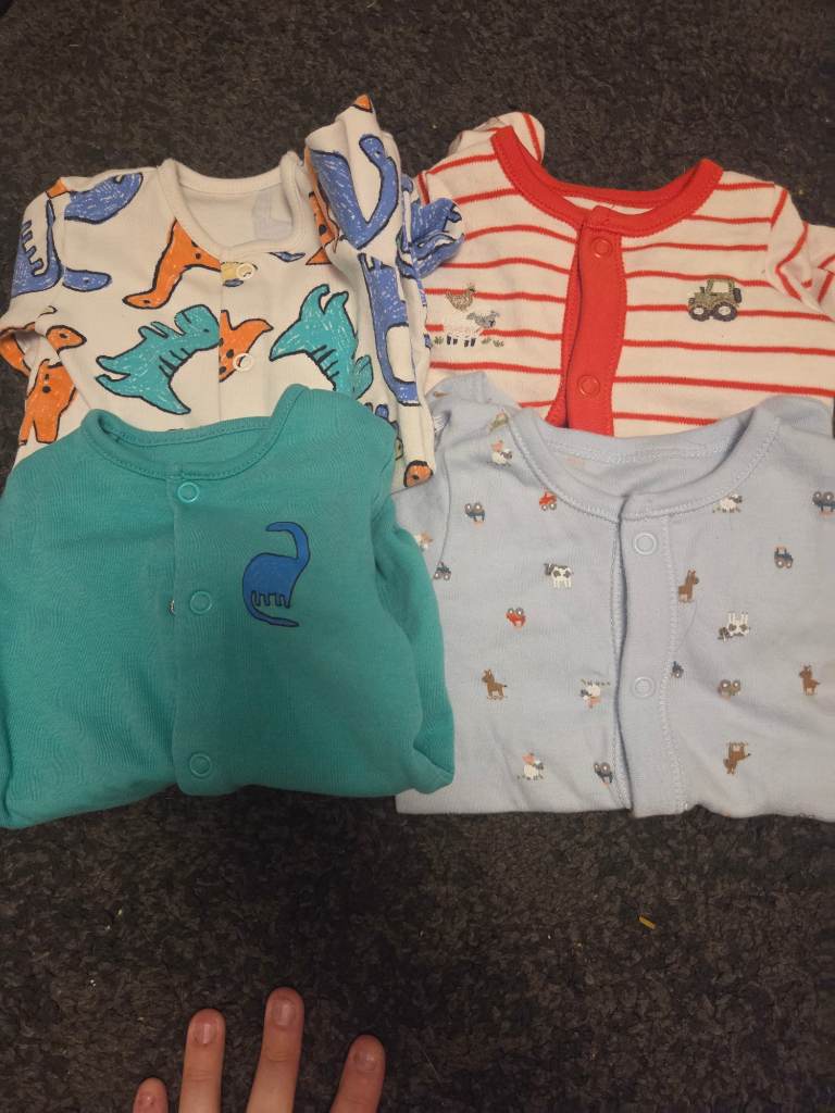 babygrows newborn boys