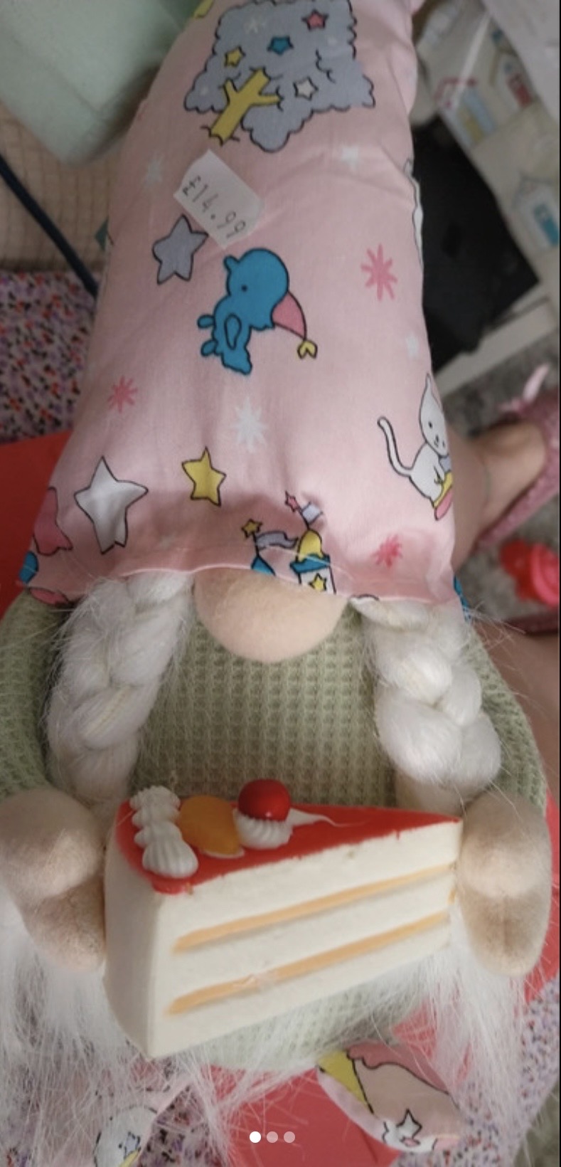 4 hand made gonks